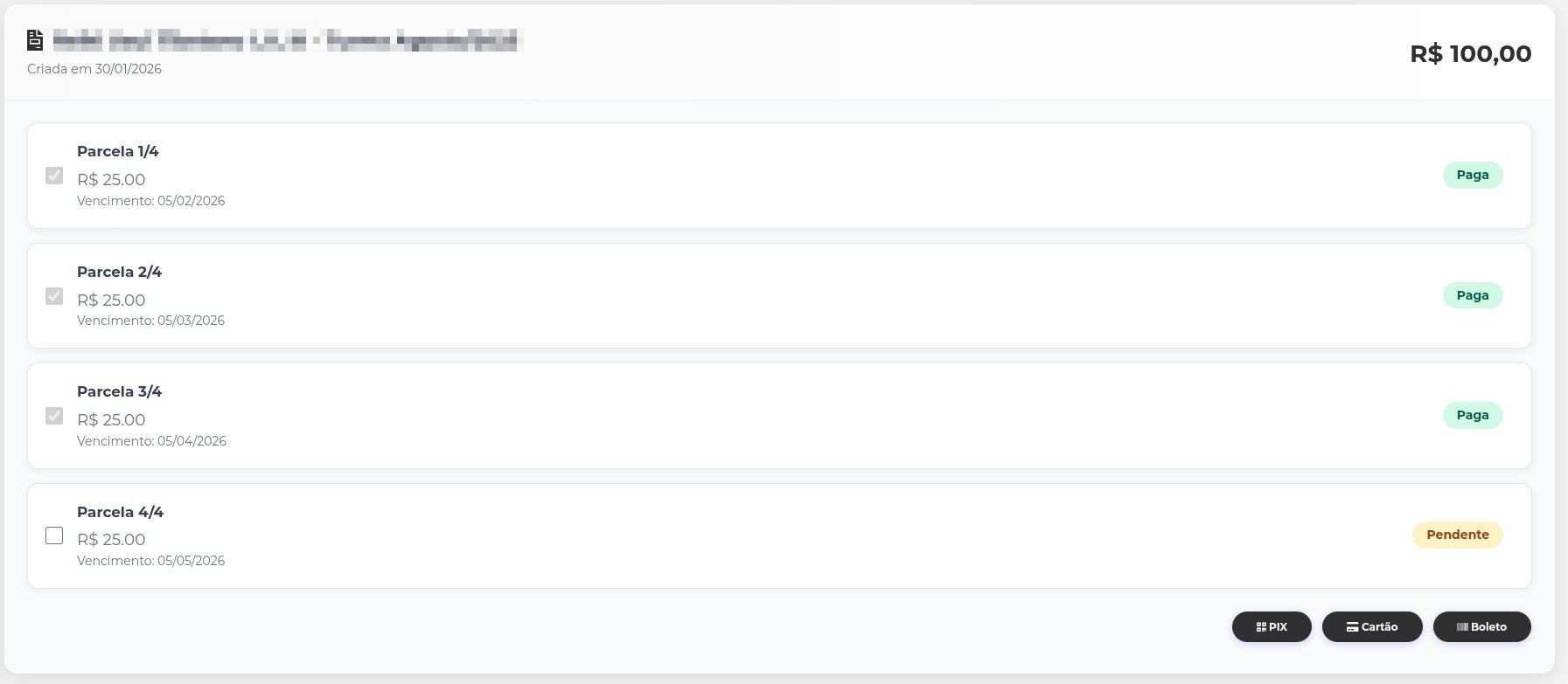 Sistema de Pagamentos